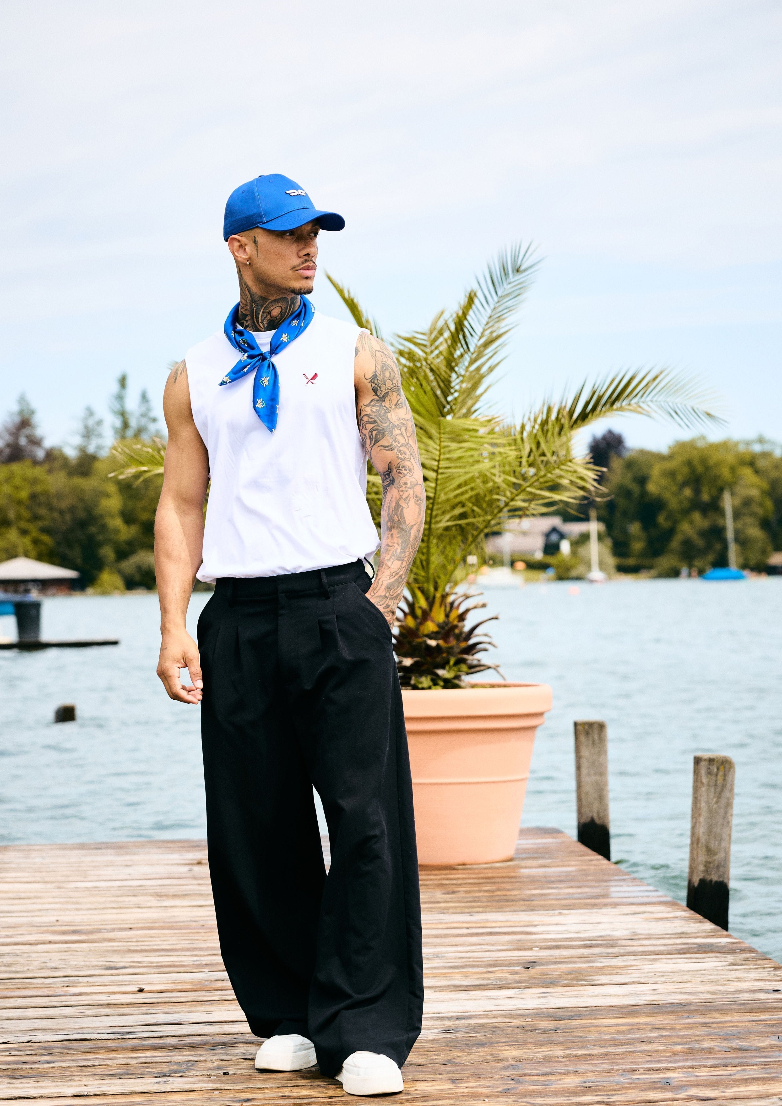 Cappey Icon Cap - Deep Ocean Blue - Unisex - One Size - I SEE YOU