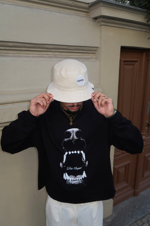 Cappey Corduroy Bucket Hat - Stone - Unisex - One Size